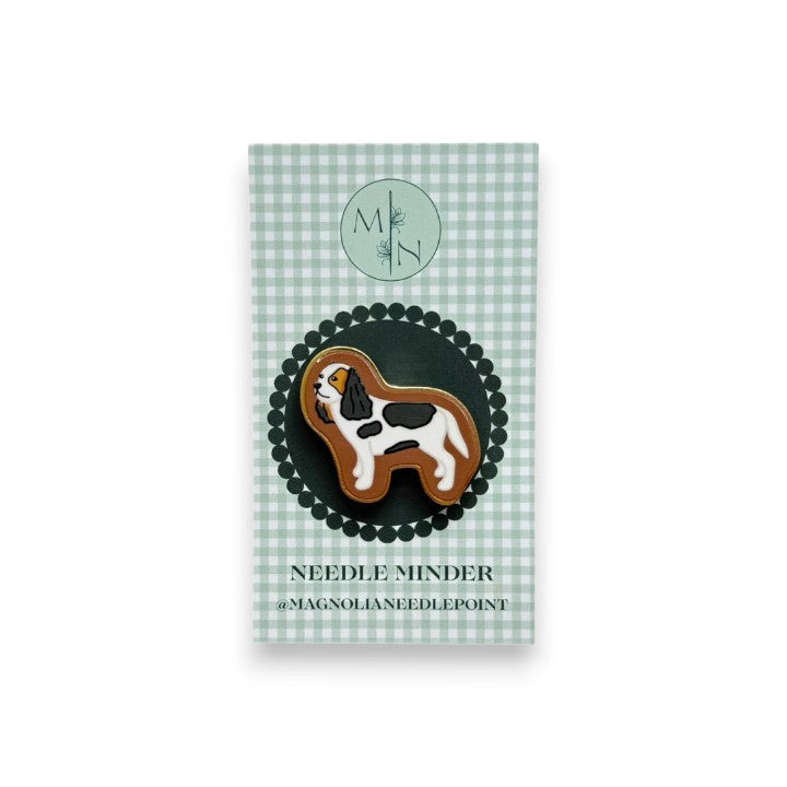 Tri Color King Charles Cavalier Needle Minder