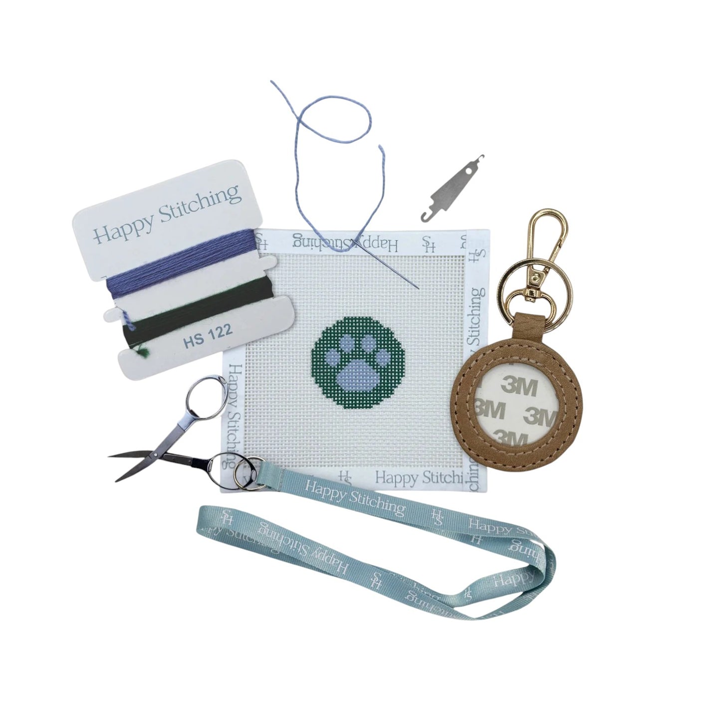 Paw and Order Key Fob Kit