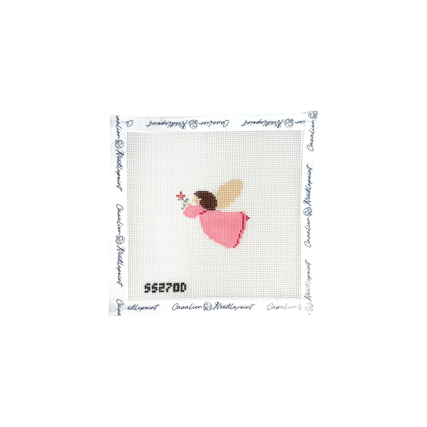 Angel (Pink with Flower)