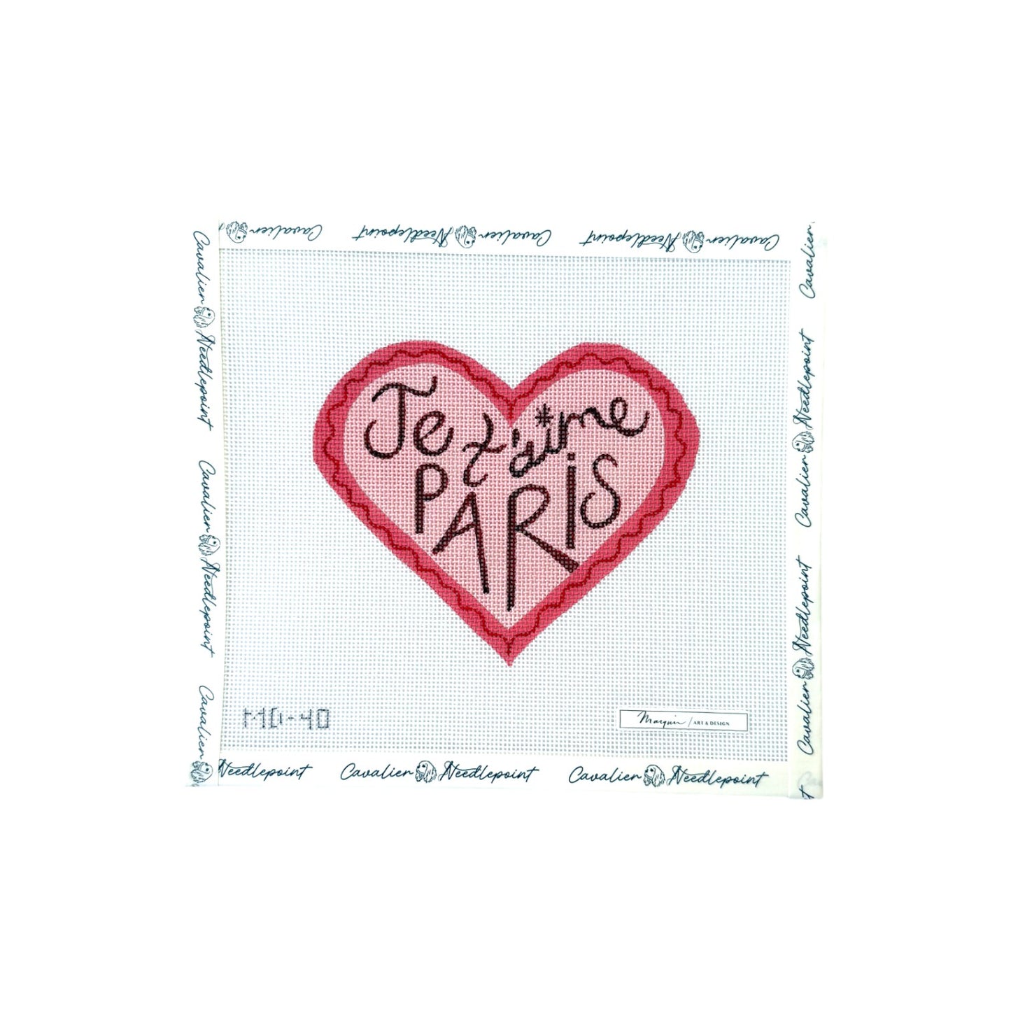 Je T'aime Paris Heart