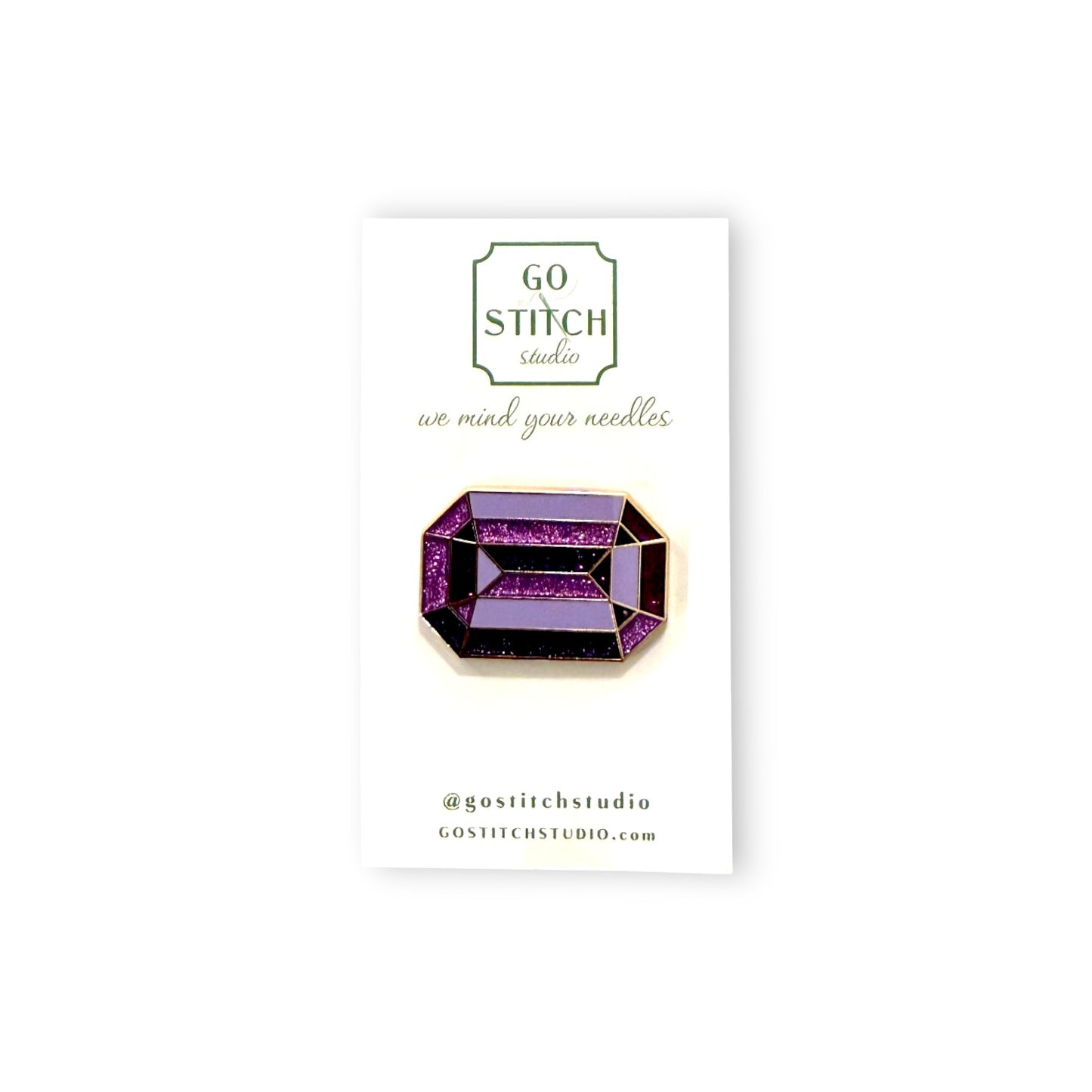 The Duchess Amethyst Needle Minder