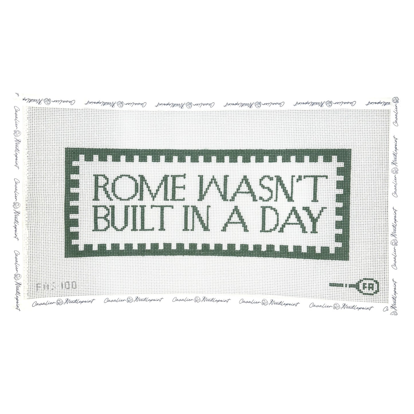 Rome Wasn't Built in a Day