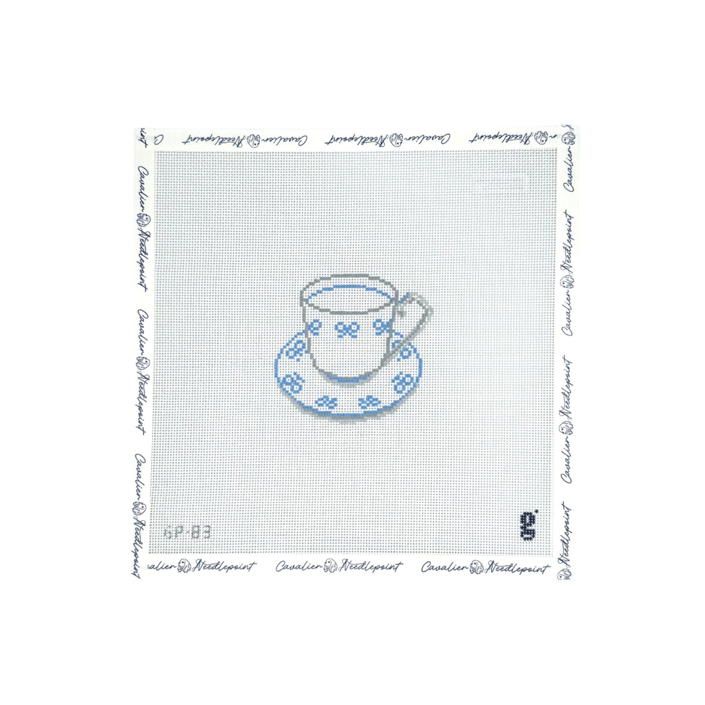 Blue Bow Teacup