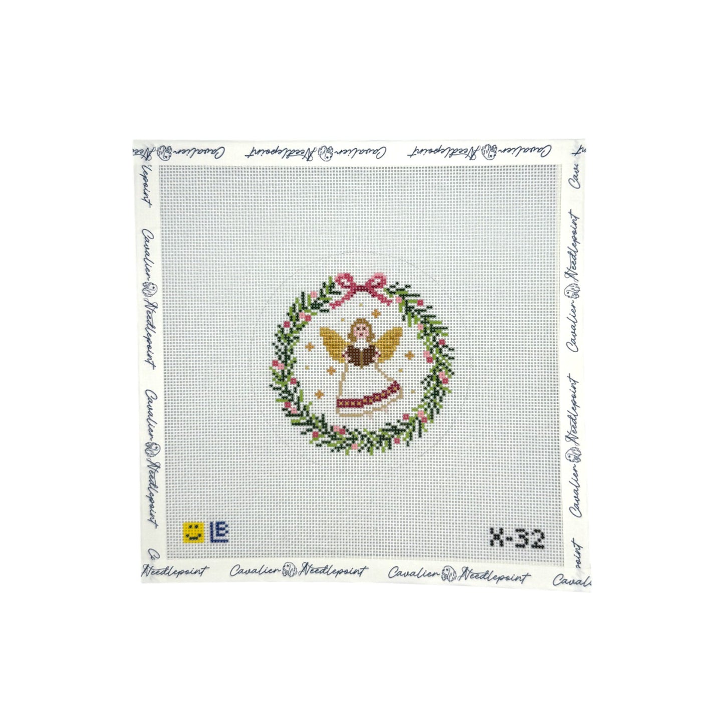 Angel with Songbook Wreath