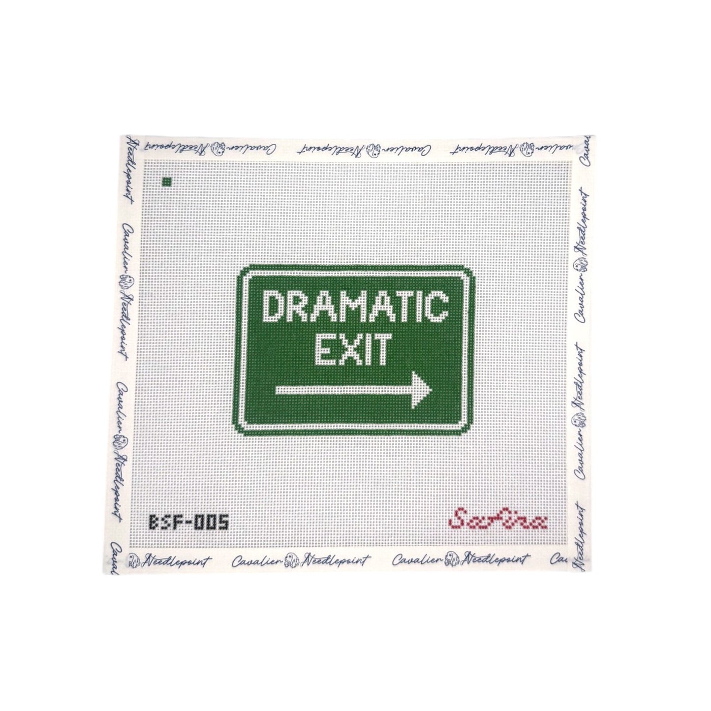 Dramatic Exit Sign