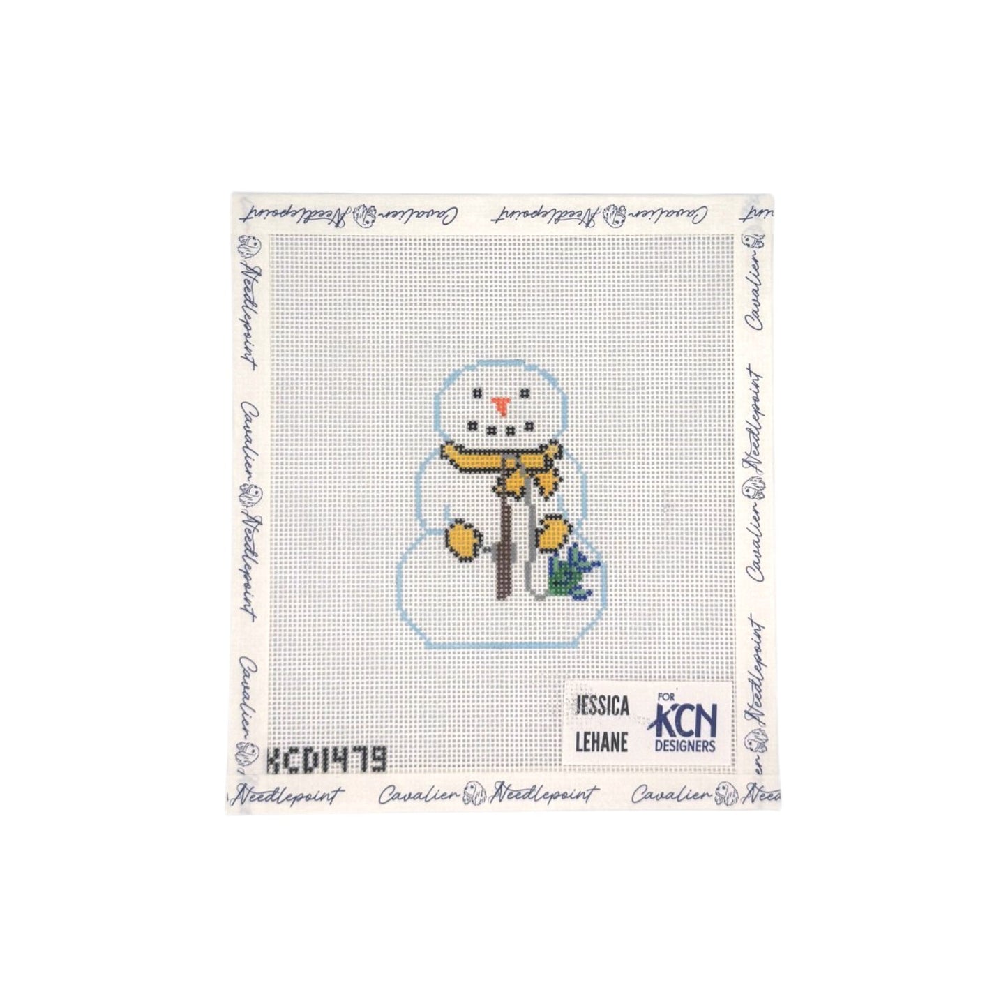 Fishing Snowman