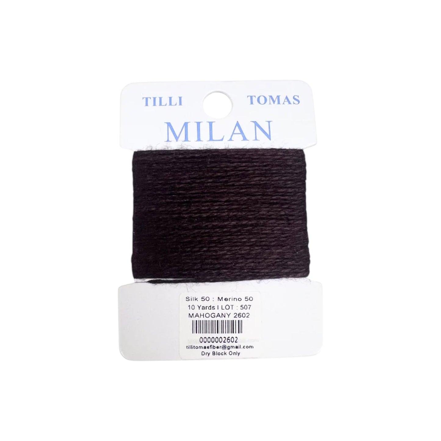 Milan Card - Mahogany 2602