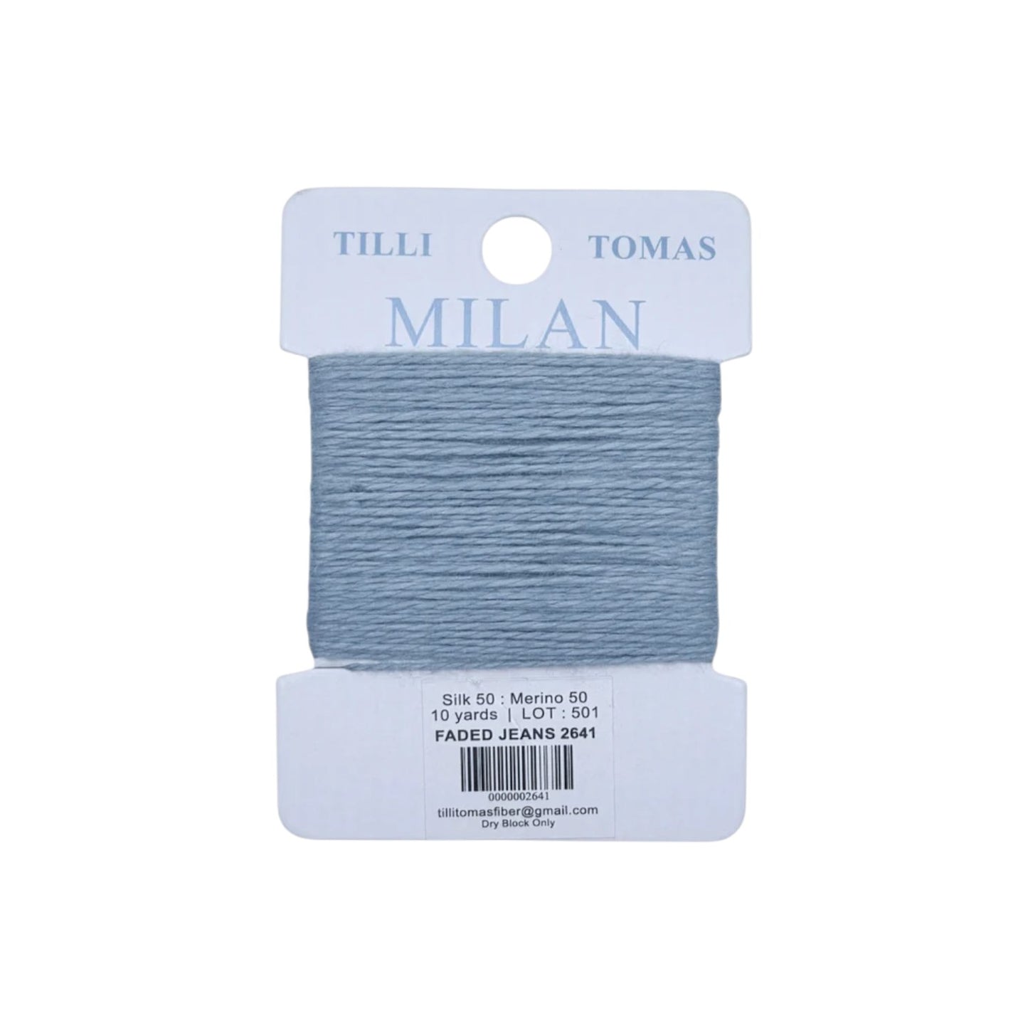 Milan Card - Faded Jeans 2641