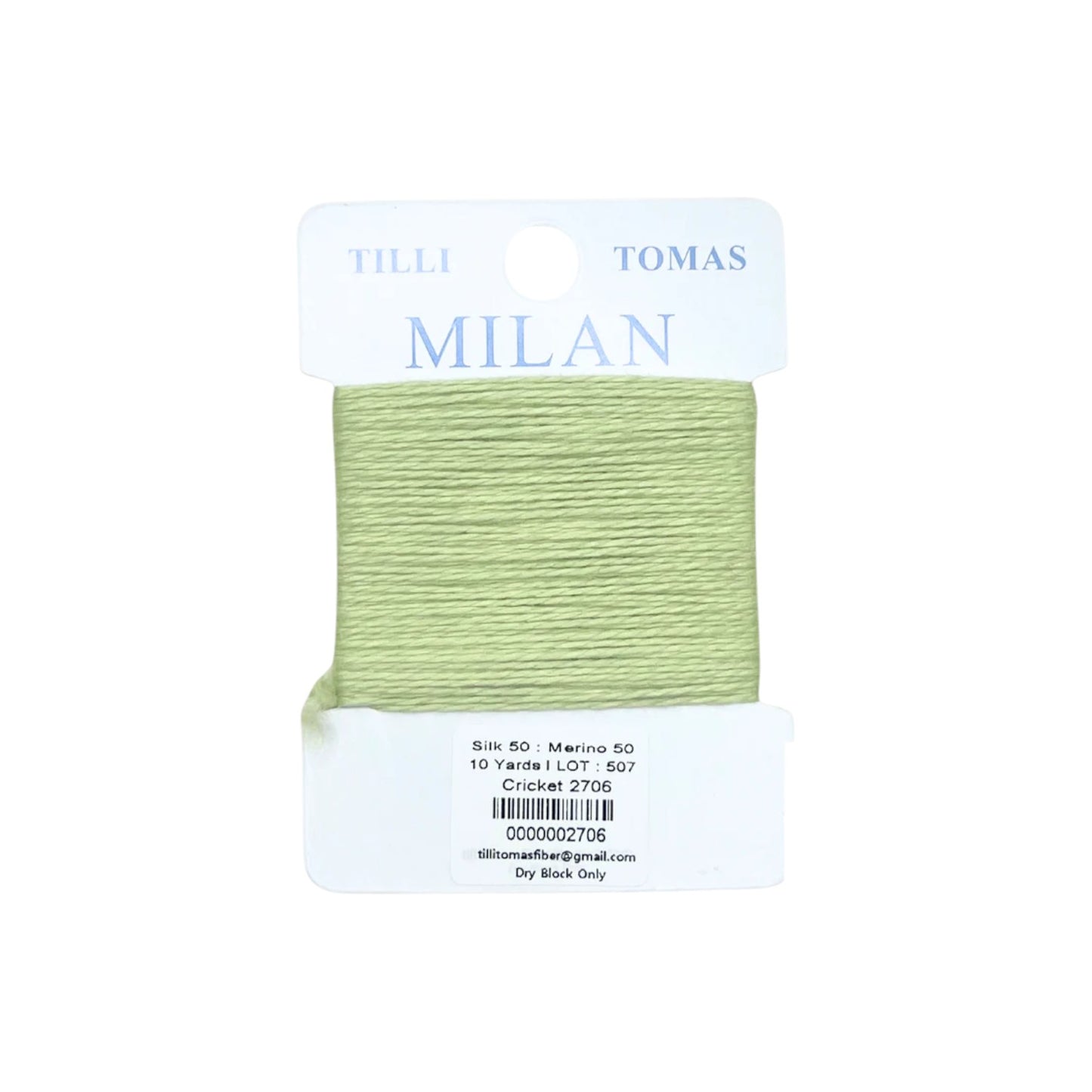 Milan Card - Cricket 2706