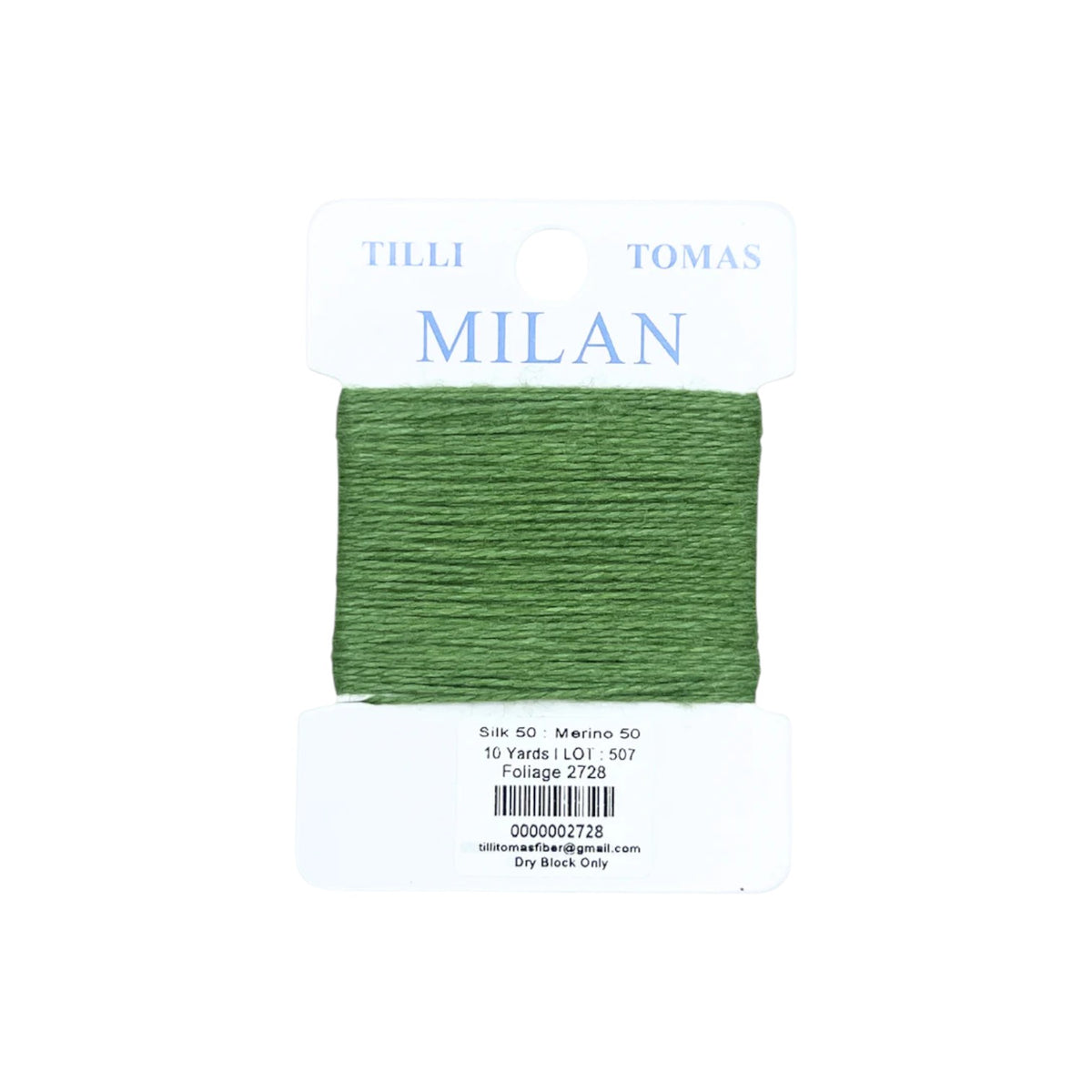 Milan Card - Foliage 2728