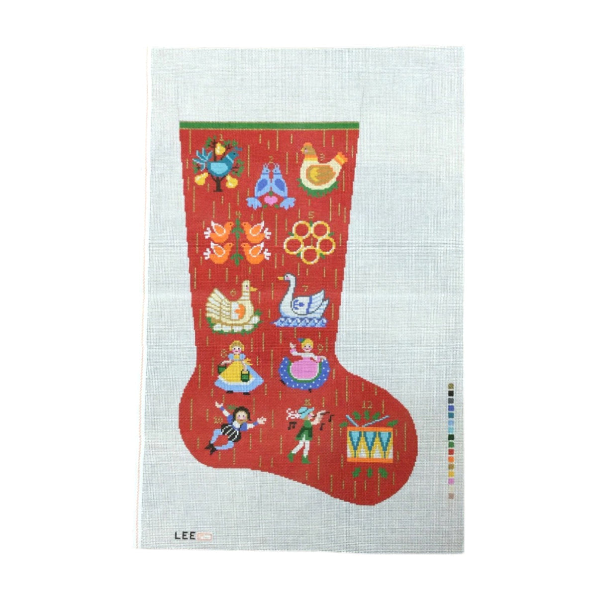 12 Days of Christmas Stocking
