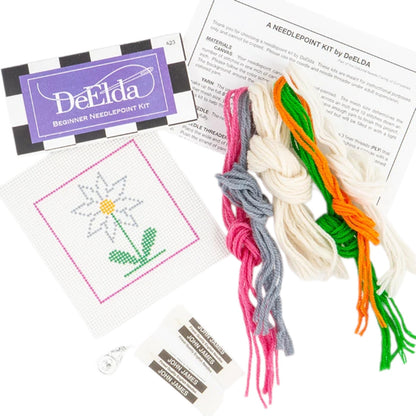 Daisy Beginner Needlepoint Kit