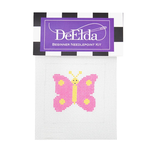 Butterfly Beginner Needlepoint Kit