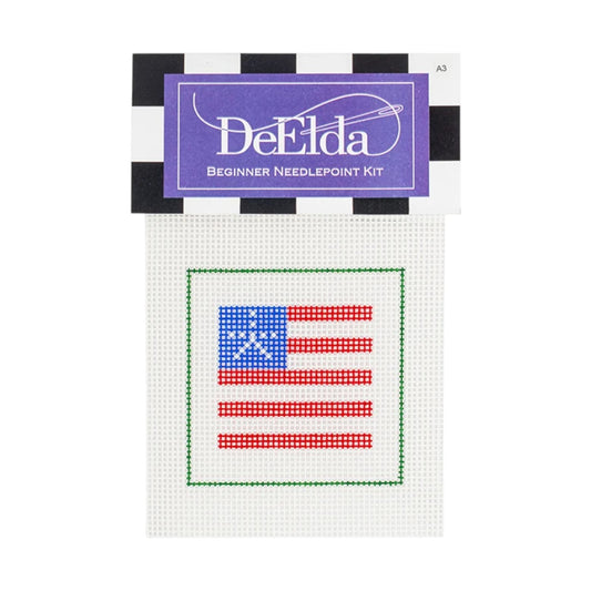 Flag Beginner Needlepoint Kit