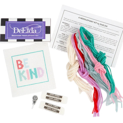 Be Kind Beginner Needlepoint Kit