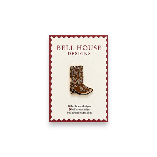 Cowboy Boots Needle Minder