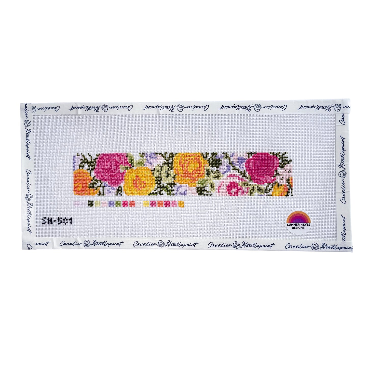 Grandma's Roses Key Fob