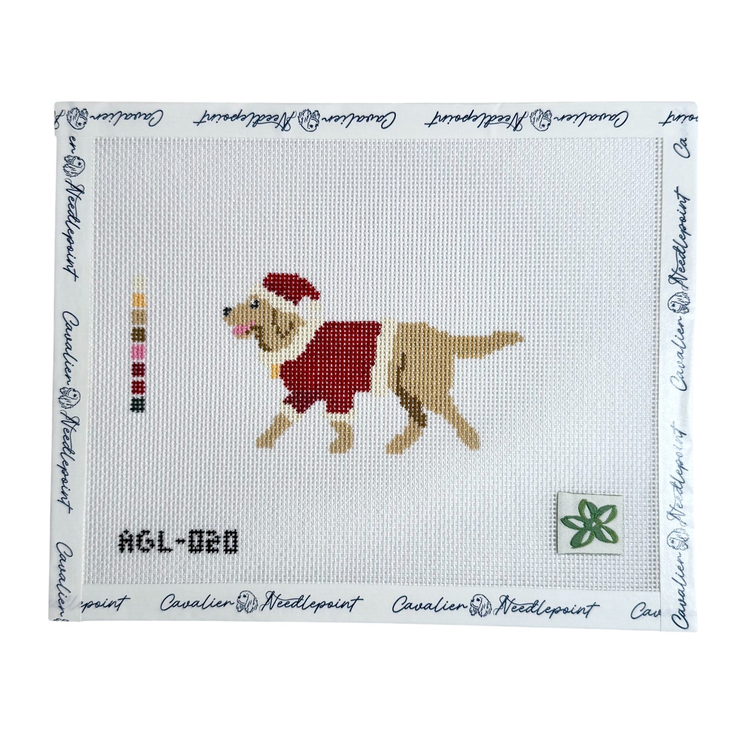 Santa Golden Retriever