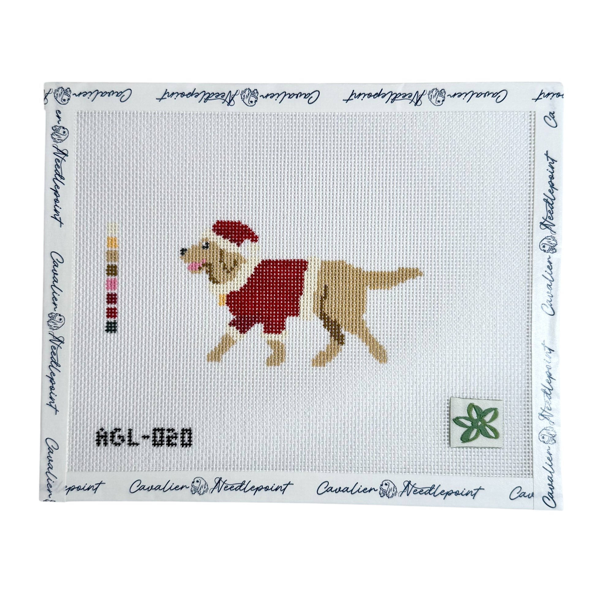 Santa Golden Retriever