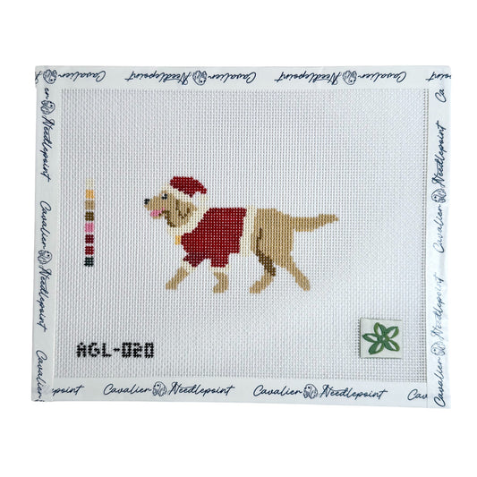 Santa Golden Retriever