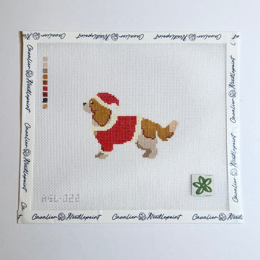 Santa Cavalier King Charles Spaniel