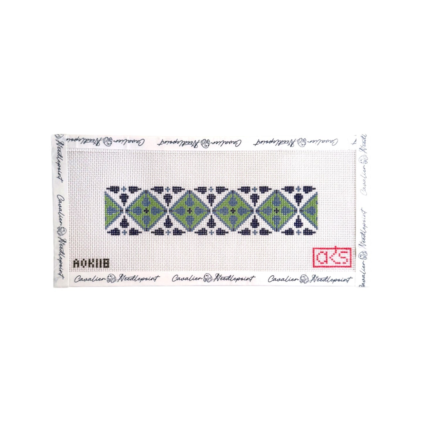 Green and Blue Key Fob