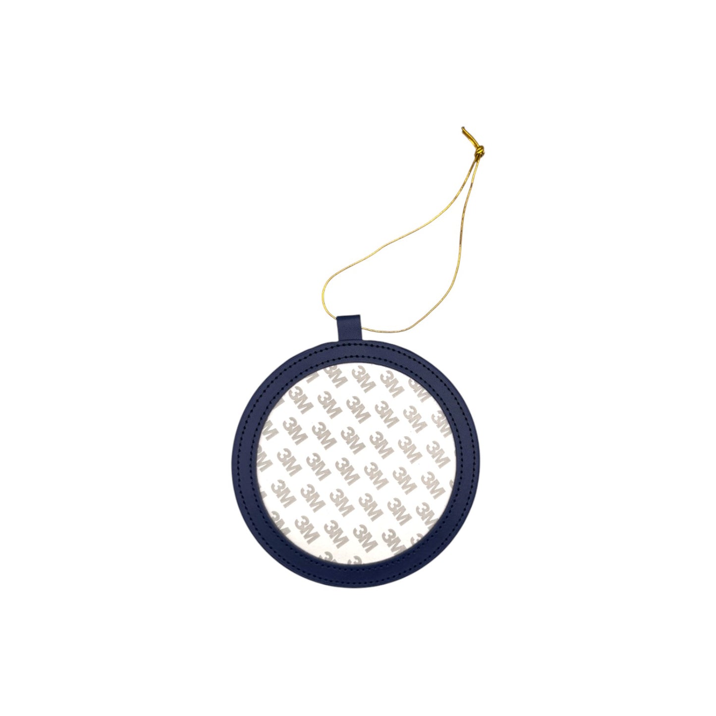 Self Finishing Round Leather Ornament