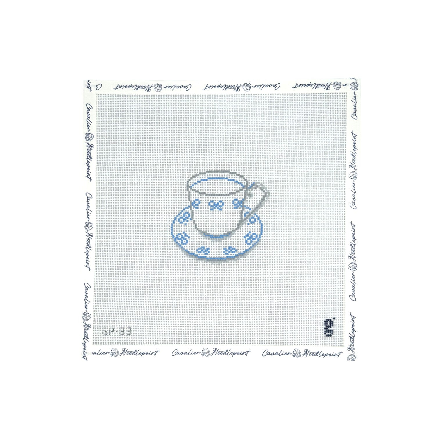 Blue Bow Teacup