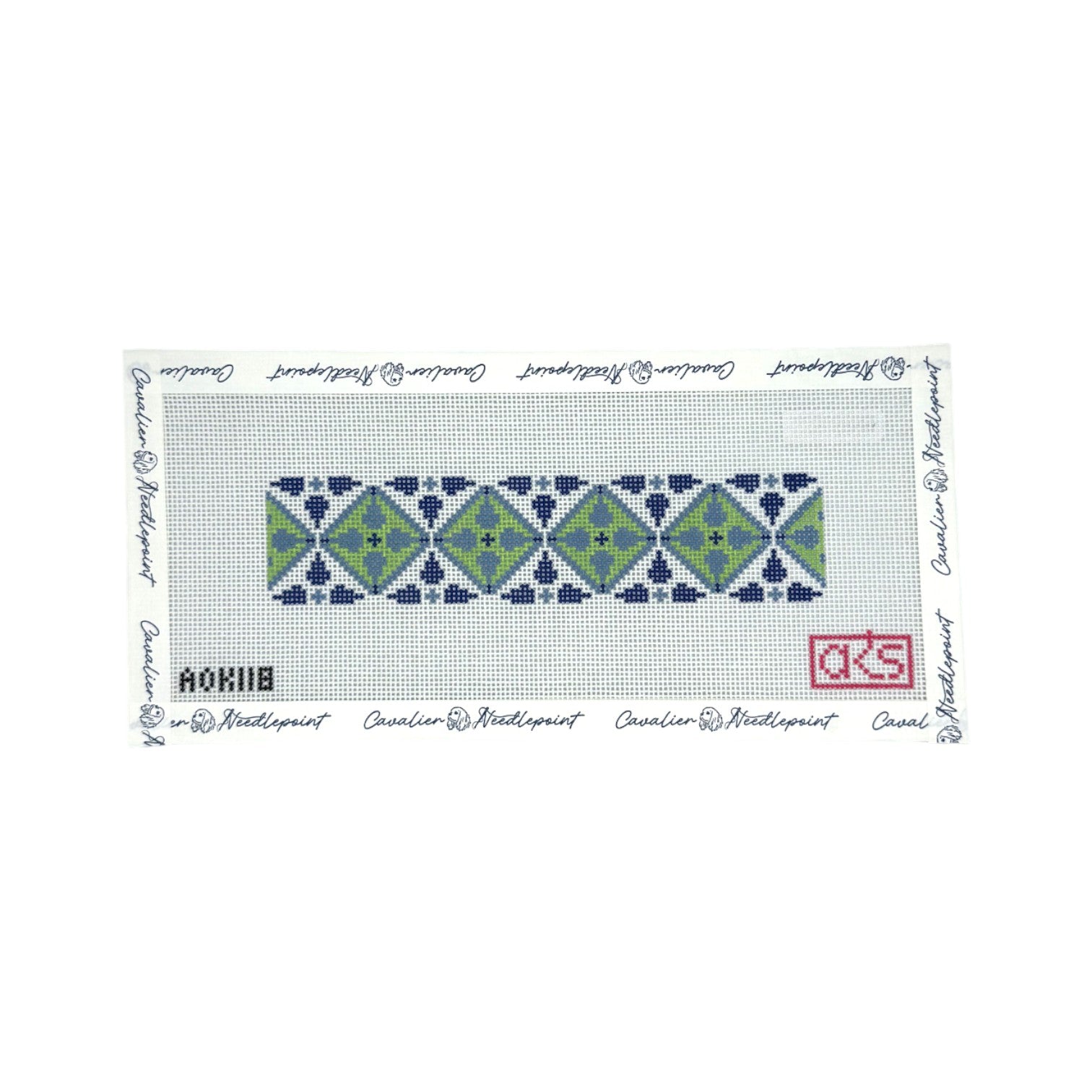 Green and Blue Key Fob