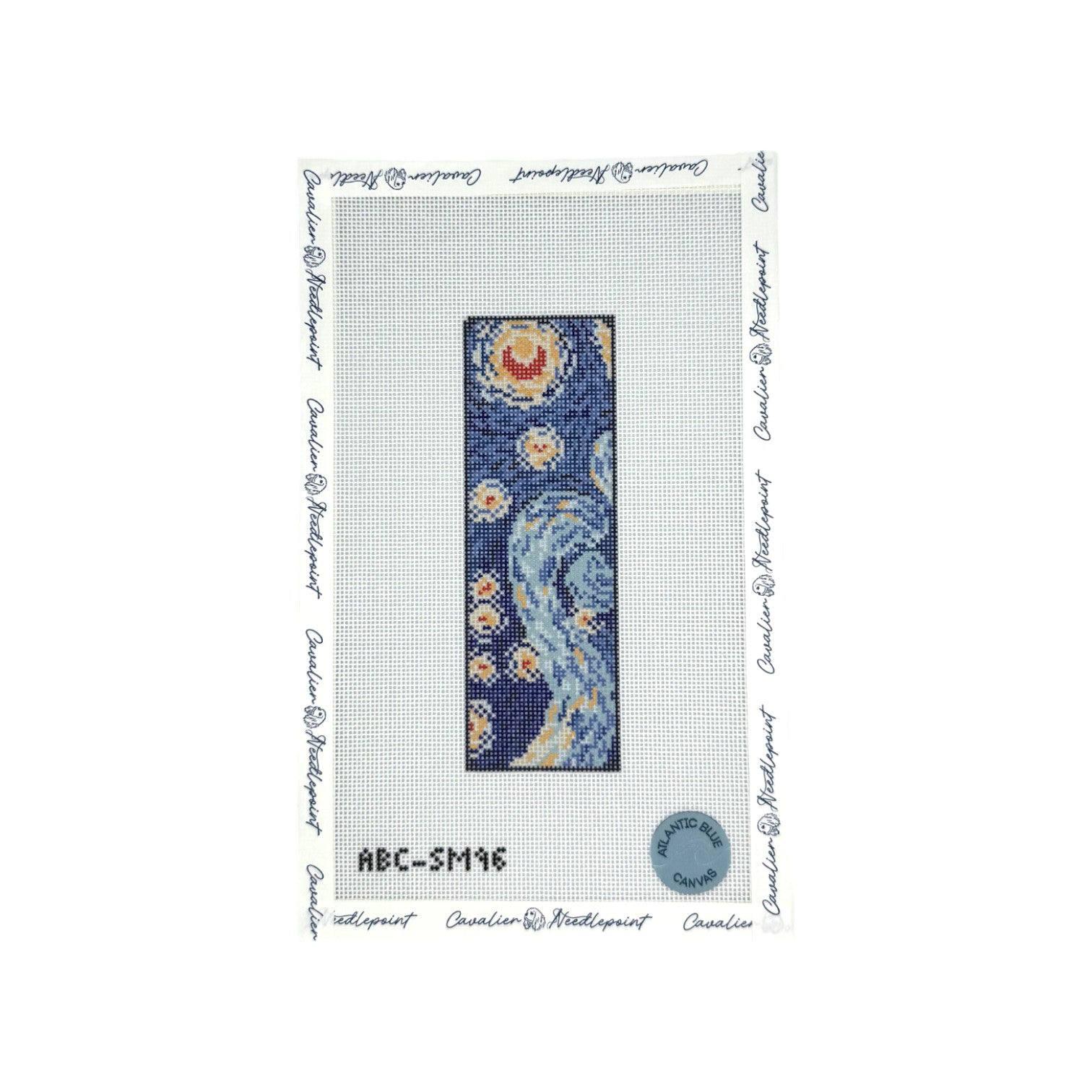 Starry Night Bookmark – Cavalier Needlepoint