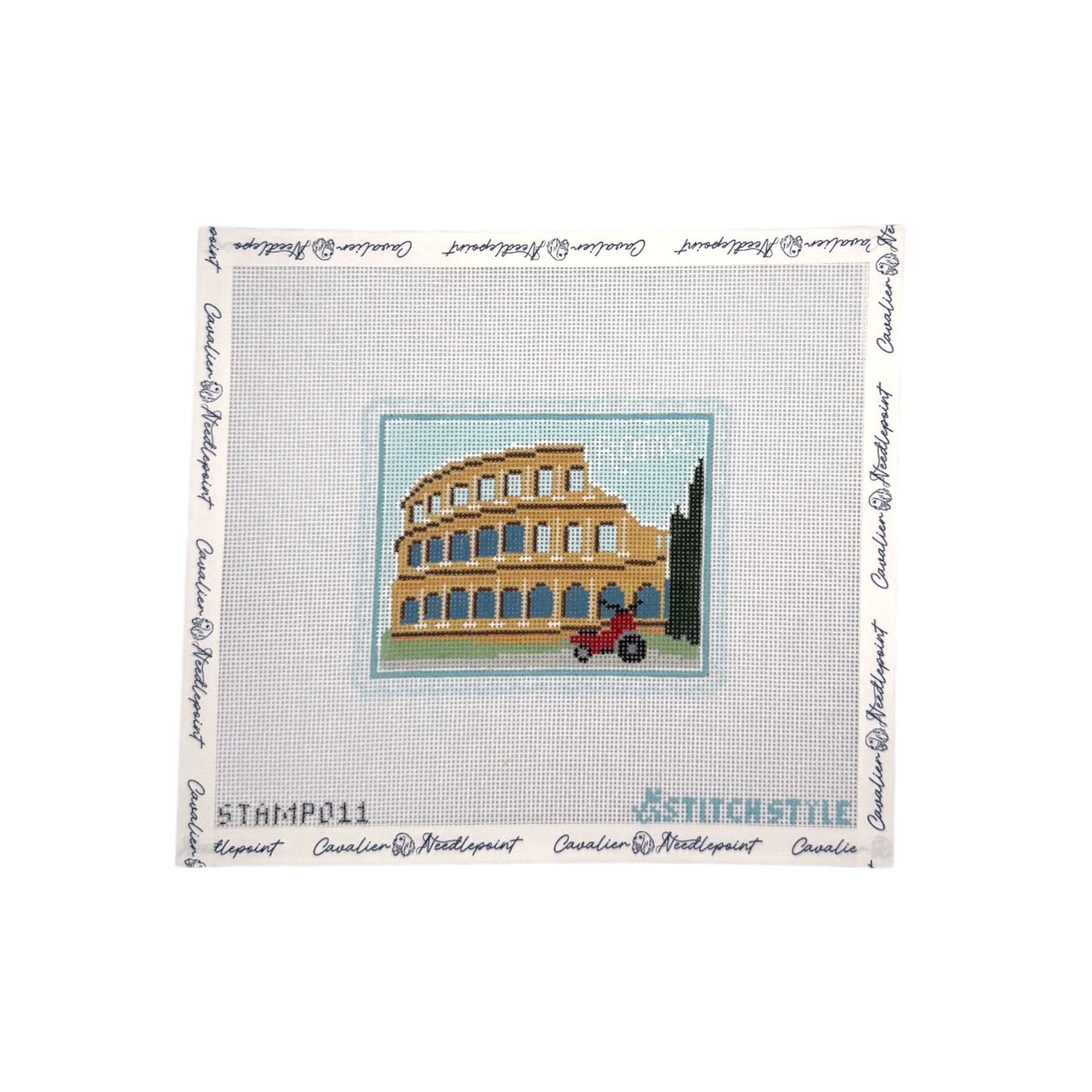 Rome Colosseum Stamp