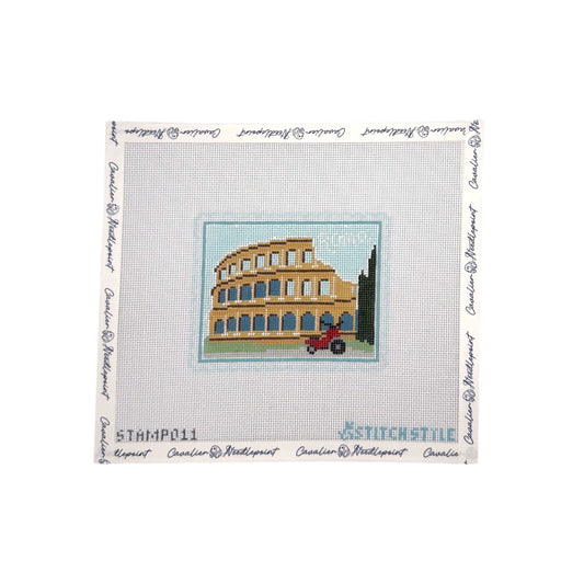 Rome Colosseum Stamp