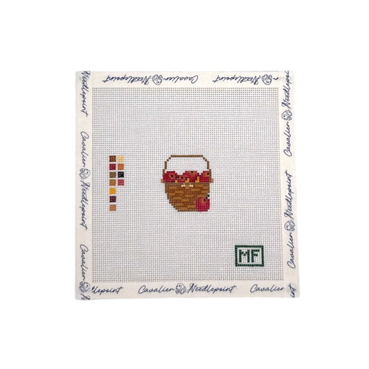 Lightship Basket with Apples Mini