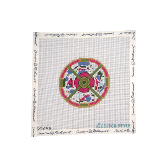 Famille Rose Plate