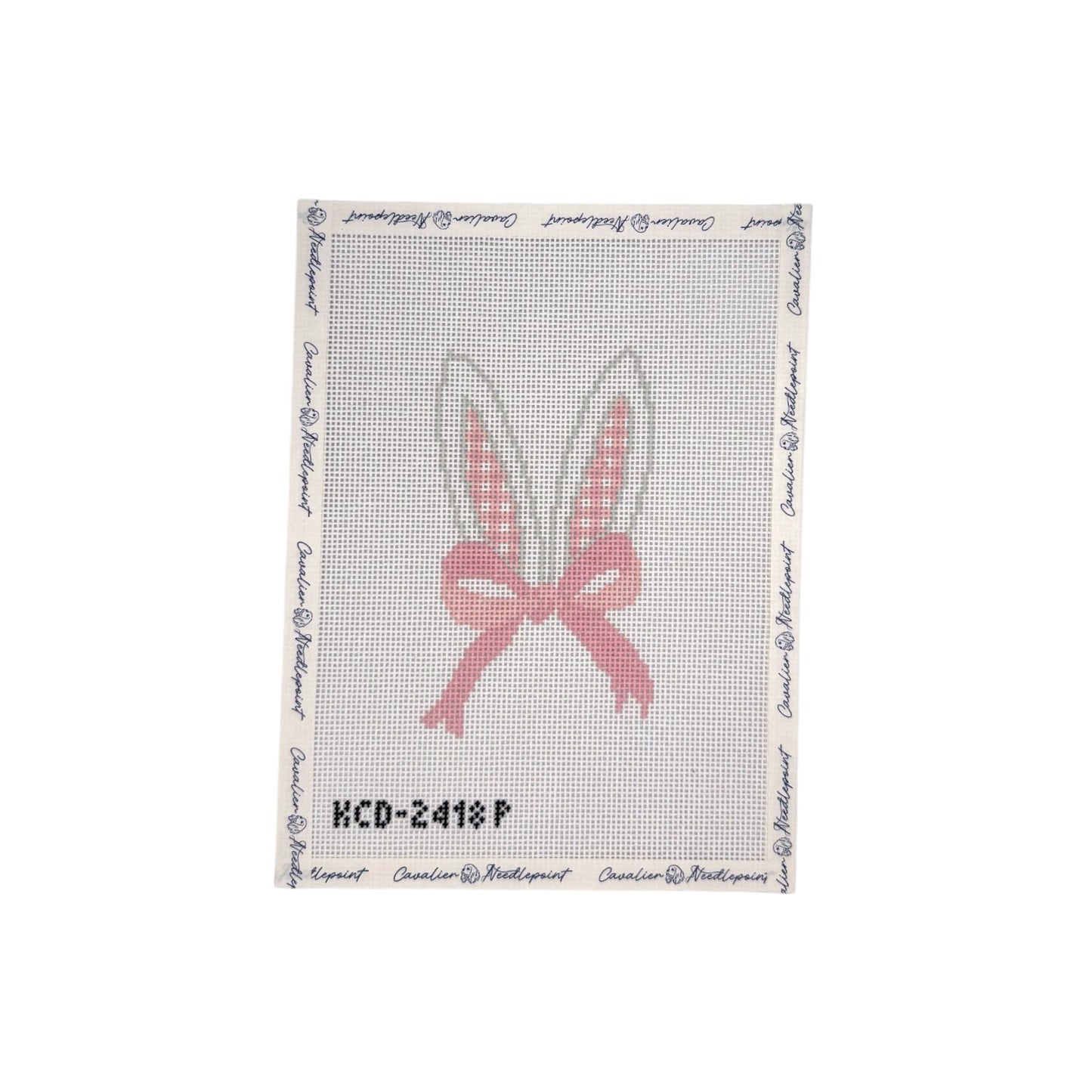Gingham Bunny Ears Pink