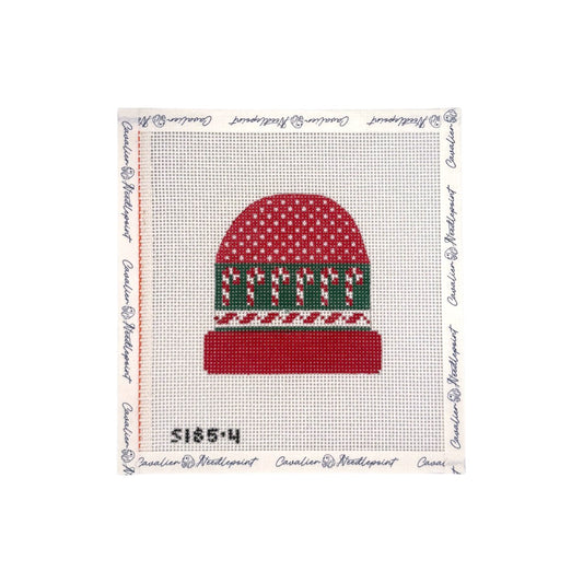 Candy Cane Stocking Cap