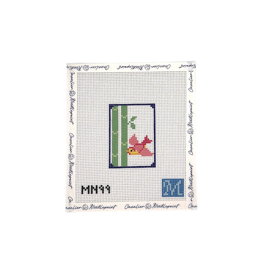 Bird Bam Mahjong Tile