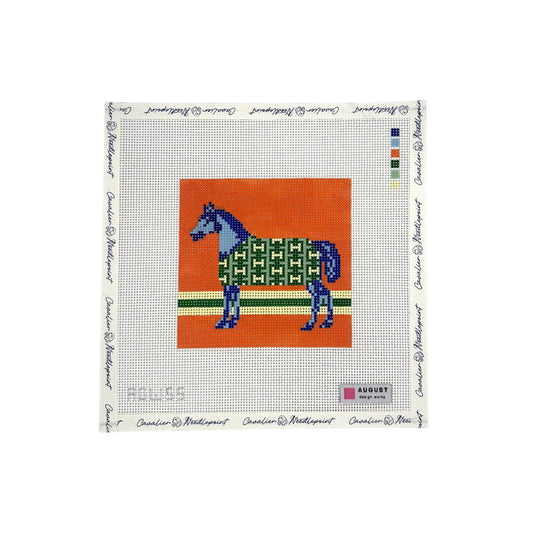 Green Blanket Horse
