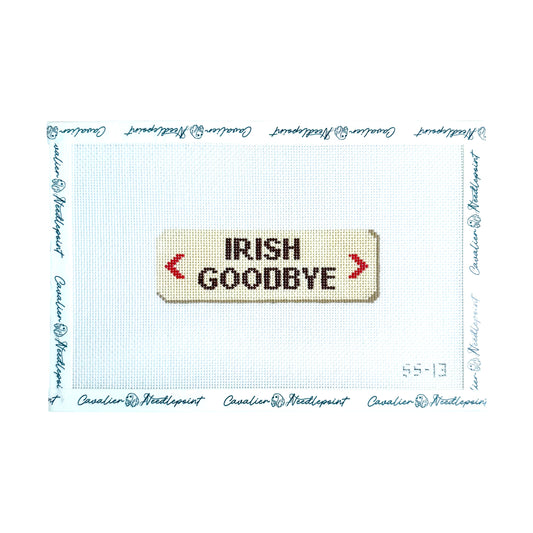 Irish Goodbye Exit Sign