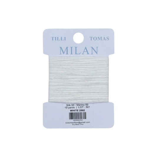 Milan Card - White 2502