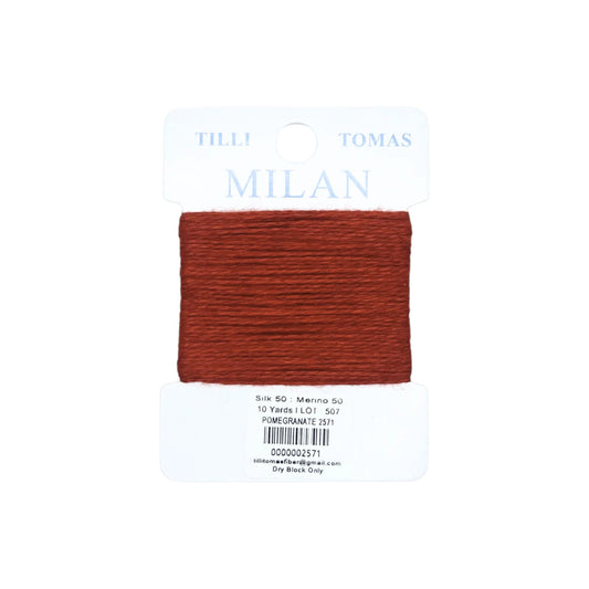Milan Card - Pomegranate 2571