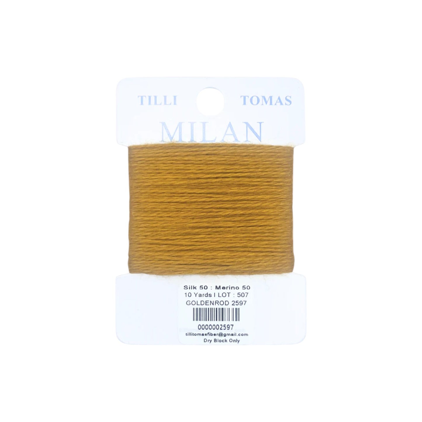 Milan Card - Goldenrod 2597