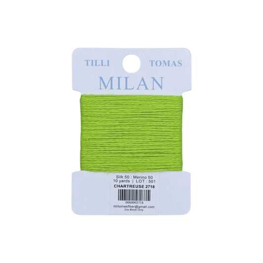 Milan Cards - Chartreuse 2718