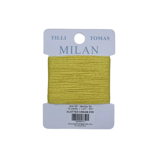 Milan Card - Clotted Cream 2761