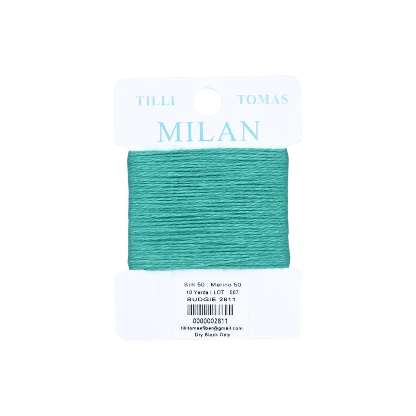 Milan Card - Budgie 2811