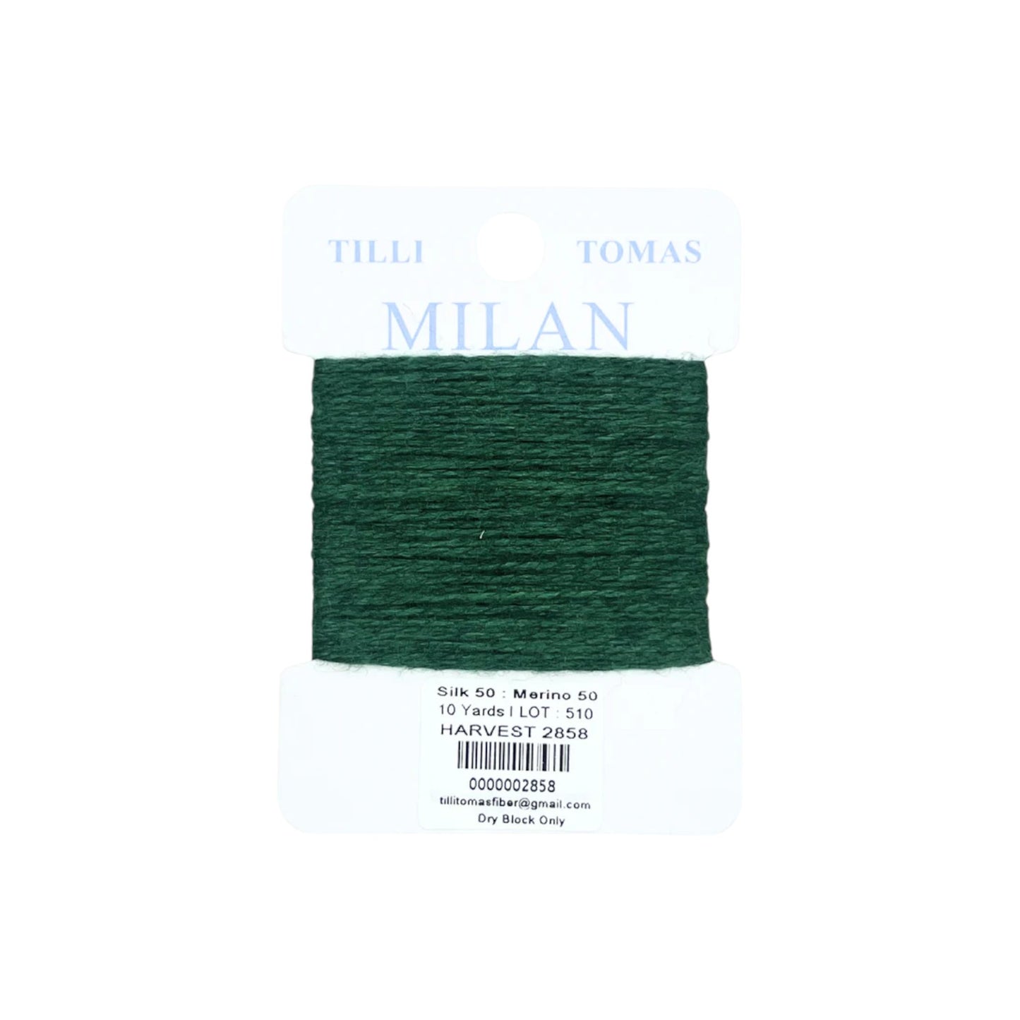 Milan Card - Harvest 2858