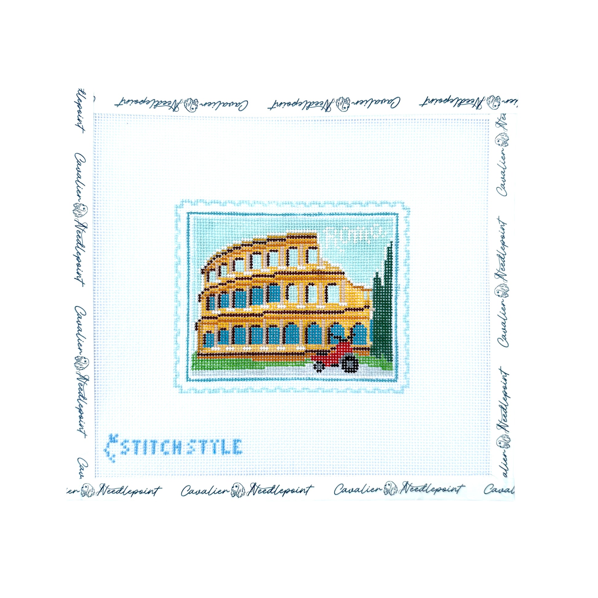 Rome Colosseum Stamp
