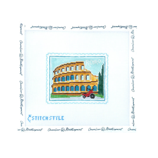 Rome Colosseum Stamp