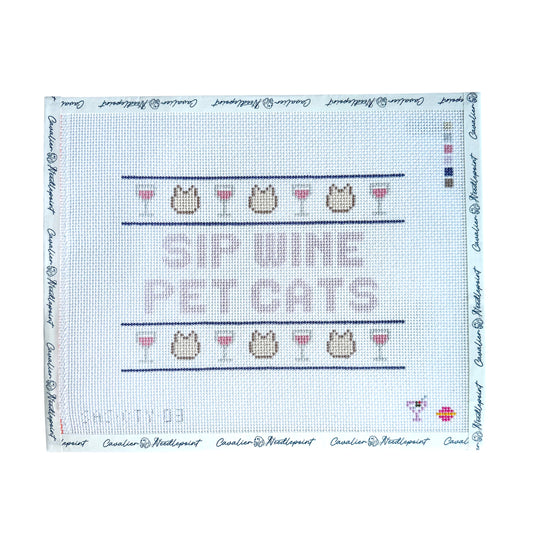 Sip Wine Pet Cats