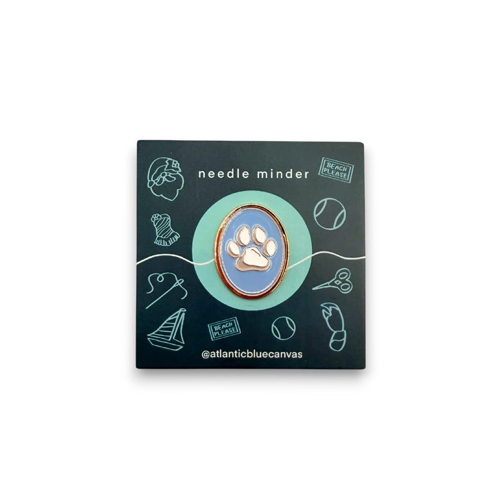 Paw Print Cameo Needle Minder